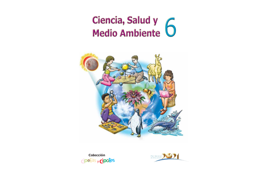 Ciencia de sexto grado Colección Cipotes