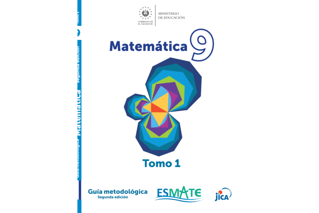 Portada de la guía metodológica de Matemáticas noveno grado tomo 1