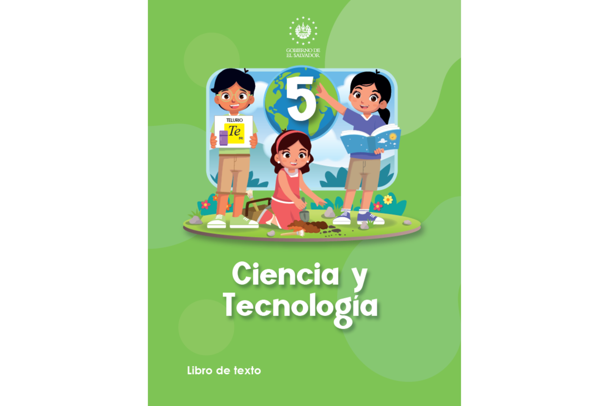 📚 Libro de Ciencias 5° Grado MINED 🔬